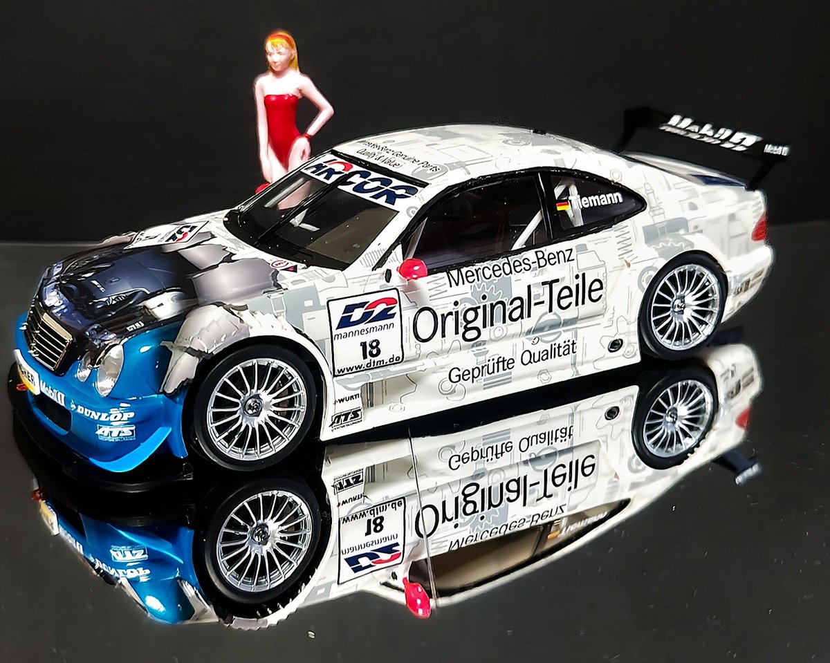 Mercedes-benz CLK DTM 2000 Team Original-Teile TAMIYA 1/24 SPORTS