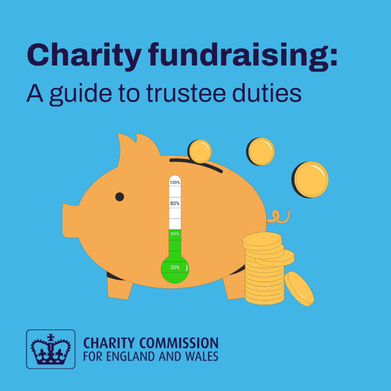 ChtyCommission's tweet photo. As a trustee, it’s important to make sure your charity fundraises effectively, ethically and within the law.

Read our guidance on charity fundraising: https://t.co/r2u8a2uUSQ https://t.co/zQIeCcFXse