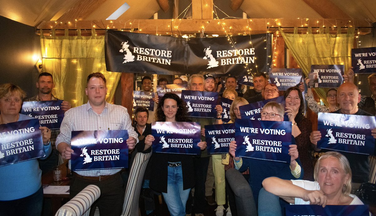 Restore Britain tweet media