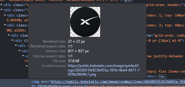 GreatCondition's tweet photo. Binance might have just leaked SpaceX's actual logo 👀

They just announced Spacex under ticker $SPCX named Space Exploration Technologies on Binance Futures and THIS is the logo they  have posted

This should be the easiest front run of all time

https://t.co/O39w3Id3RS https://t.co/aVpKe964wH