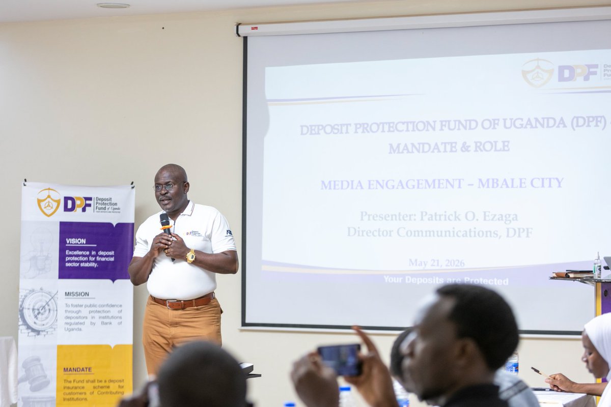 Deposit Protection Fund of Uganda (DPF) tweet media