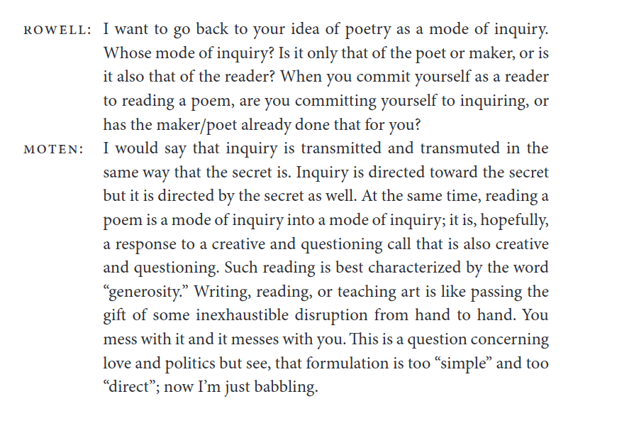 embedodo_'s tweet photo. “Words Don’t Go There.” An interview with Fred Moten
Charles Henry Rowell. https://t.co/nJ4sko900k