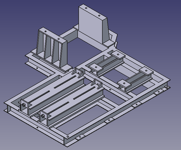 DJRAM's tweet photo. @FreeCADNews from Freecad to field a well designed base frame of a 75 Kw pump https://t.co/LblWmb0yV7