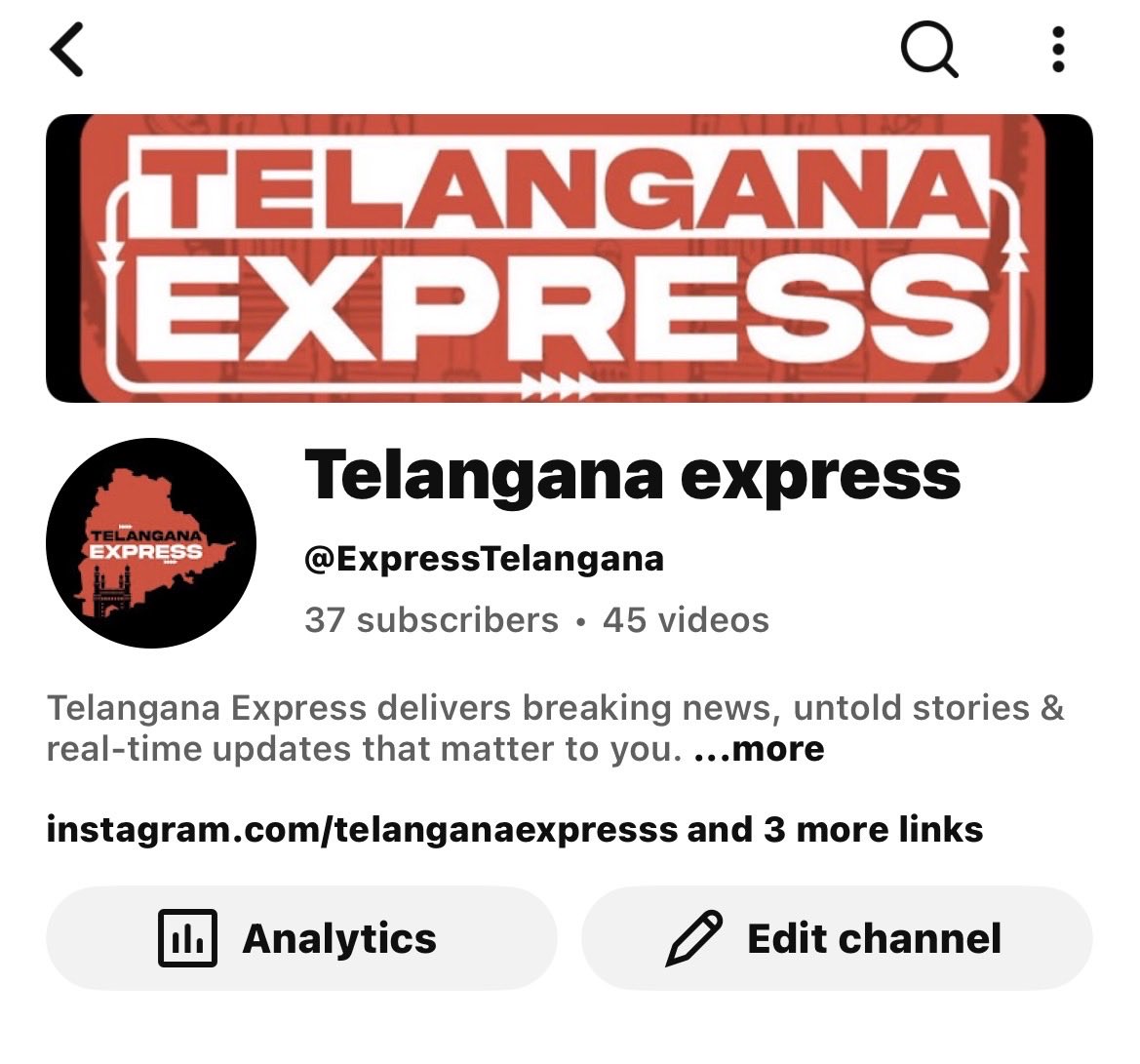 Telangana Express tweet media