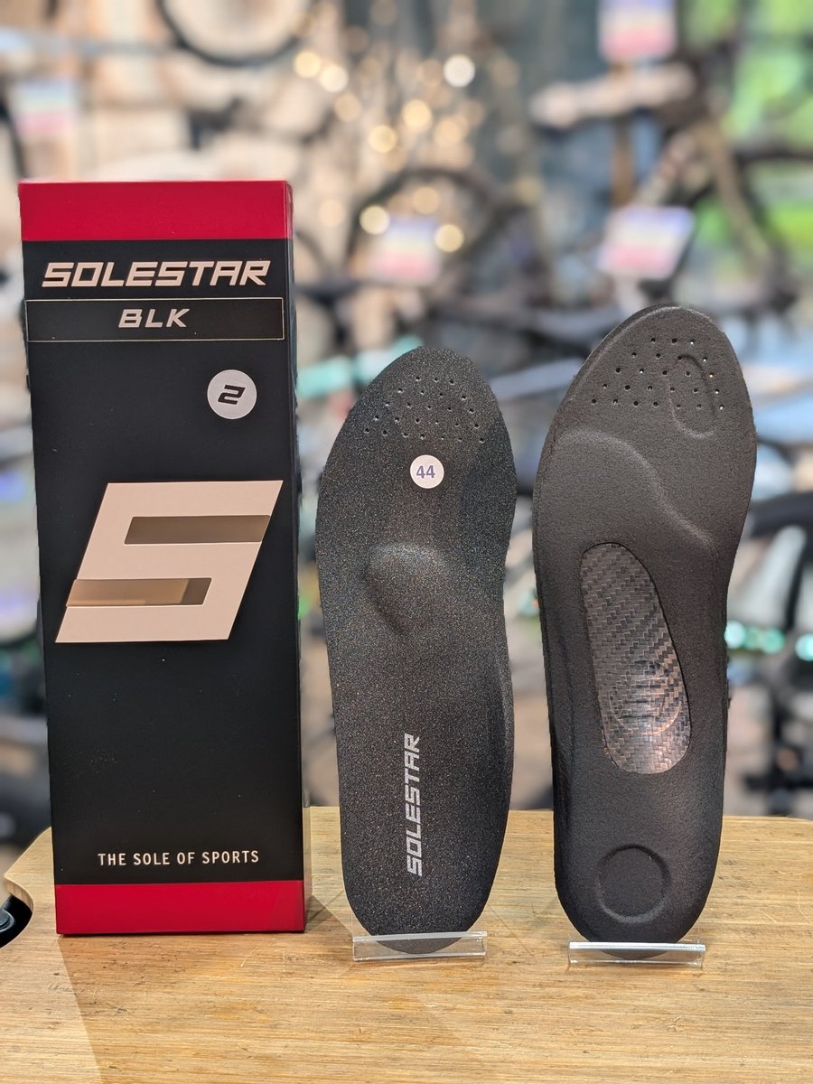 入荷情報】SOLESTAR BLK Ⅱ 🏁 ​自転車専用設計の最高峰インソールが