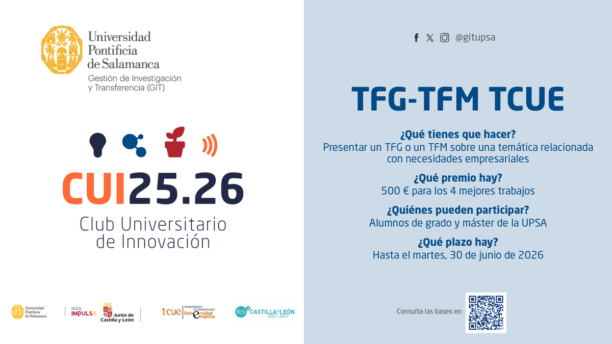 Gestión de Investigación y Transferencia UPSA tweet media