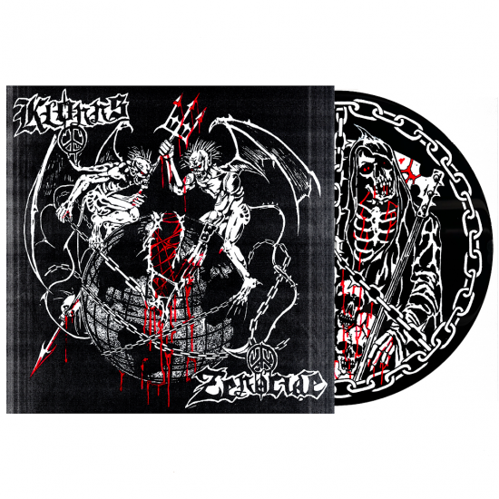 KLONNS / ZENOCIDE - 片面 SPLIT 12インチ (予約 / PRE-ORDER) ￥2000