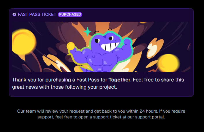 $TOGETHER on Viral tweet media