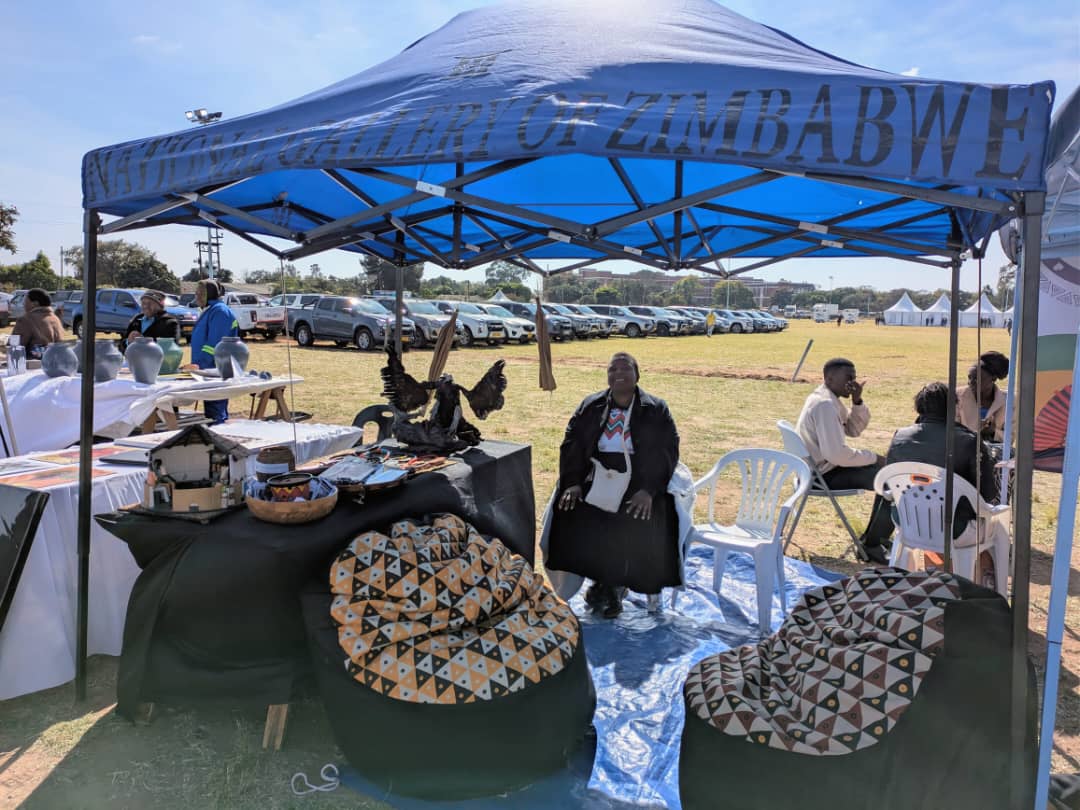 BYOgallery's tweet photo. 1/2 @BYOgallery team is participating in the National Culture Month celebrations at Bourberfields Stadium. This year’s theme, “Cultural Diversity and Creativity: Advancing Vision 2030,” highlights the vital need to preserve indigenous identities, 
#BYOgallery https://t.co/xKag2brzP1