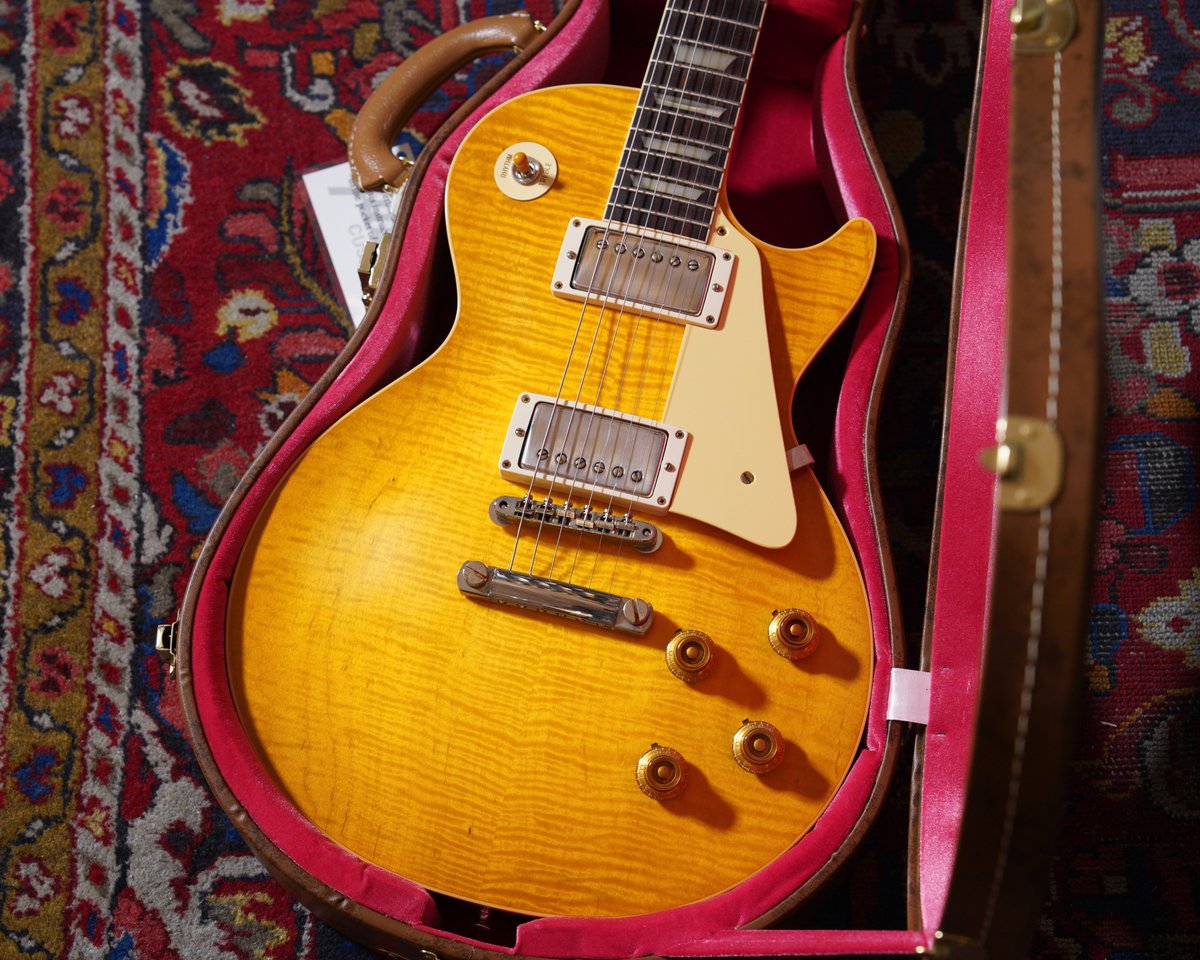 Gibson Custom Shop 1959 Les Paul Standard VOS Lemon Burst 現地選定