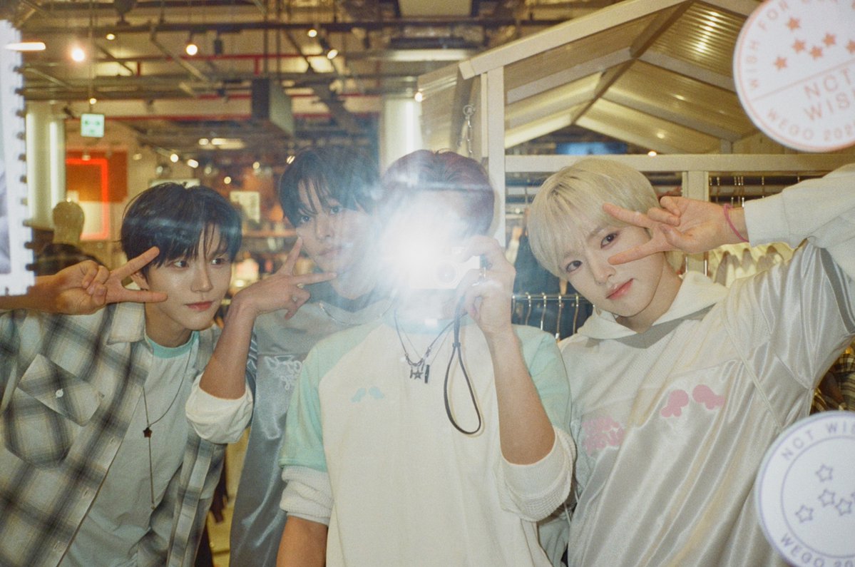 WEGO_press's tweet photo. ・˚*.✩꒰ঌ NCT WISH★WEGO ໒꒱✩.*˚

NCT WISH had a great time at WEGO🫧
We hope you enjoyed it too✮⋆*

@nctwishofficial 
#NCTWISH #WEGO2026SPRING https://t.co/hguyjIiiWC