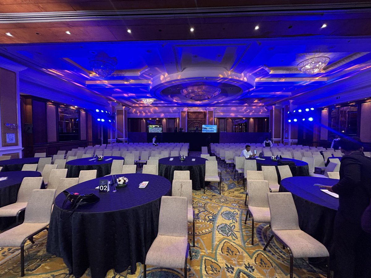 Exotel's tweet photo. Months of planning. Hundreds of conversations. One room. We're almost there.

This is what the day of #EngageX looks like before 250+ of India's sharpest CX minds walk through that door. The real conversations start in a few hours. 

Watch this space for the live 👇

#EngageX2026 #BehindTheScenes
