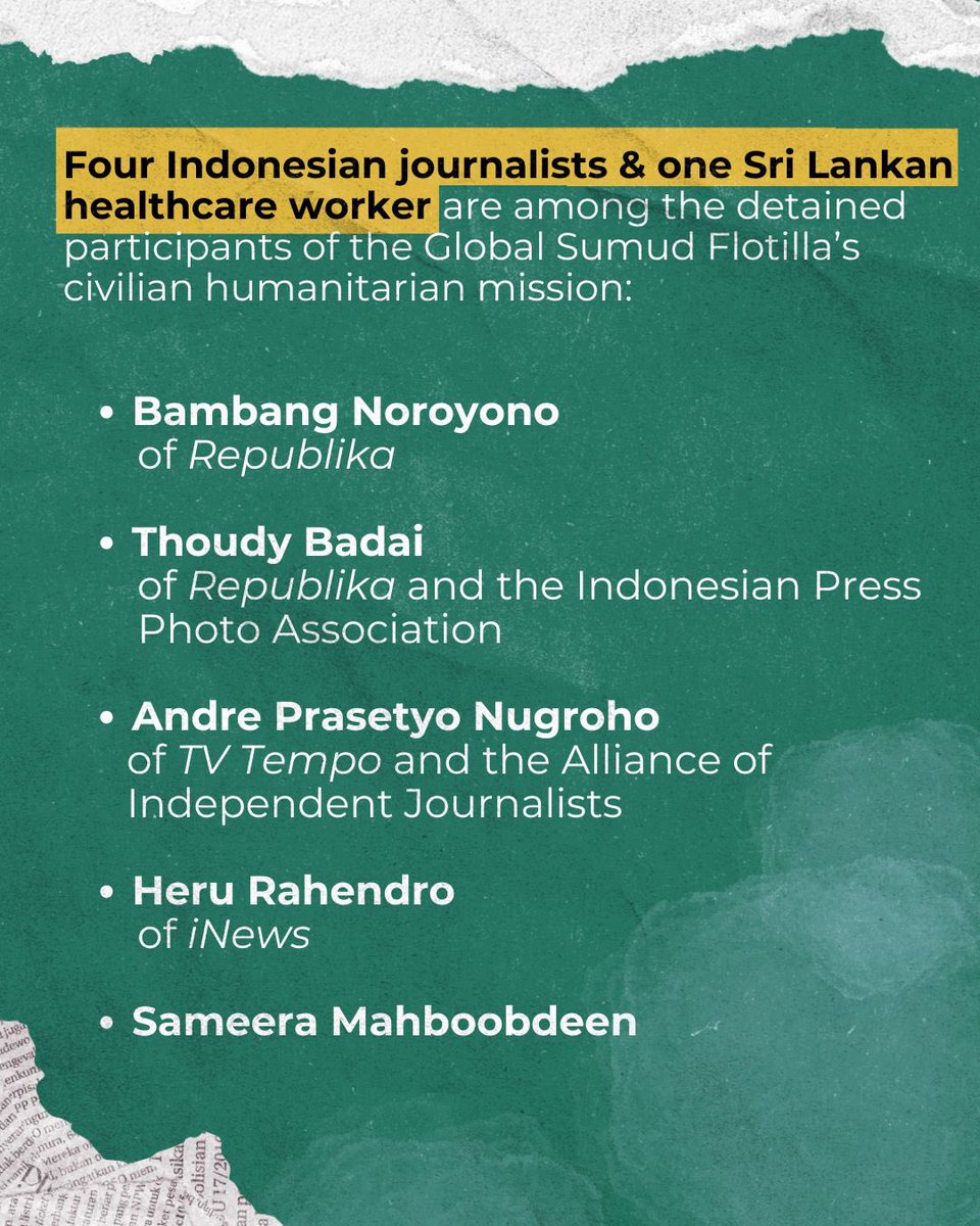 forum_asia's tweet photo. 🚨The targeting of humanitarian missions must never be normalized. 

Silence in the face of such violations is complicity.

Here are our calls to action: 

🔗Read our statement in full: https://t.co/nA2M4UzlIb https://t.co/uFAnCxSBYL
