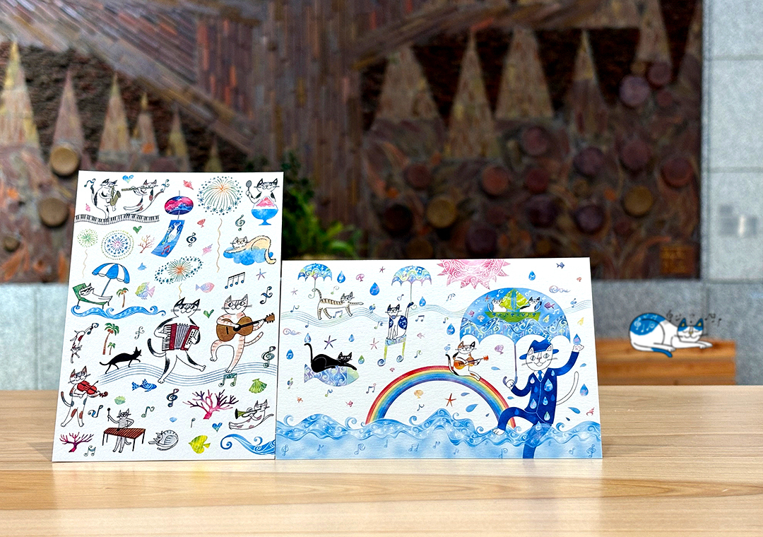 SUMMER CARD】 夏限定のポストカードをご紹介します。 価格は2枚セット