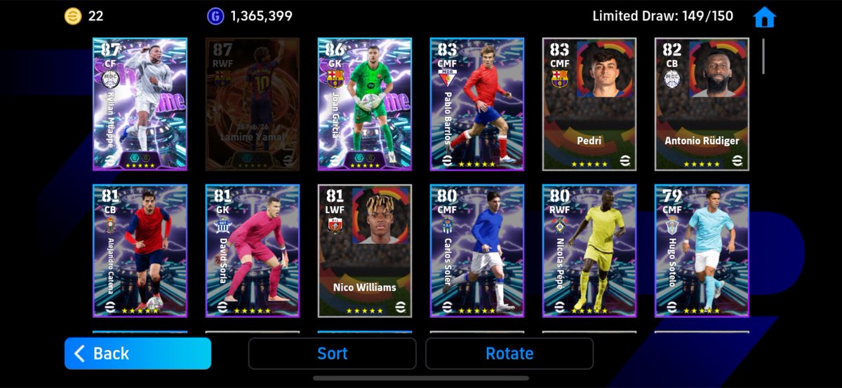 prewttyella's tweet photo. Look who’s back… Konami decided to bless me with Yamal with Free spin🥹❤️ https://t.co/DNZ5oRvGox