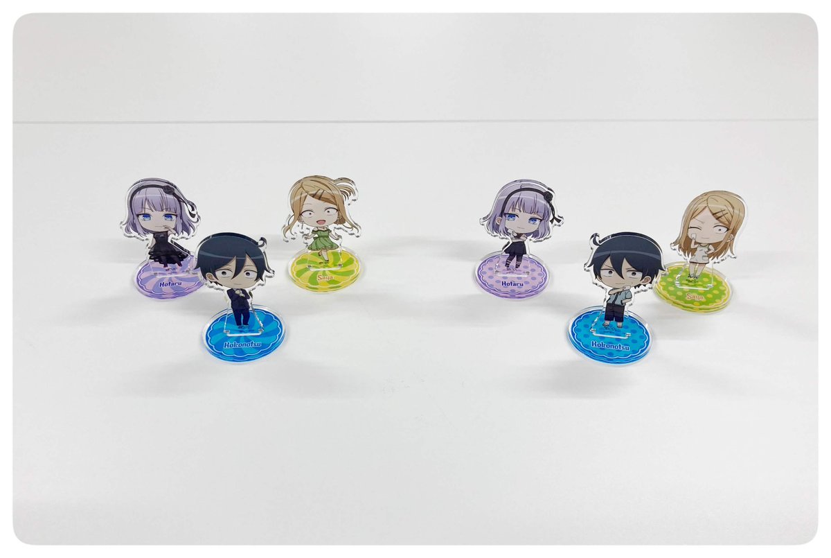 B賞 アクリルスタンドフィギュア」全2種 「C賞 ちびアクリルスタンド