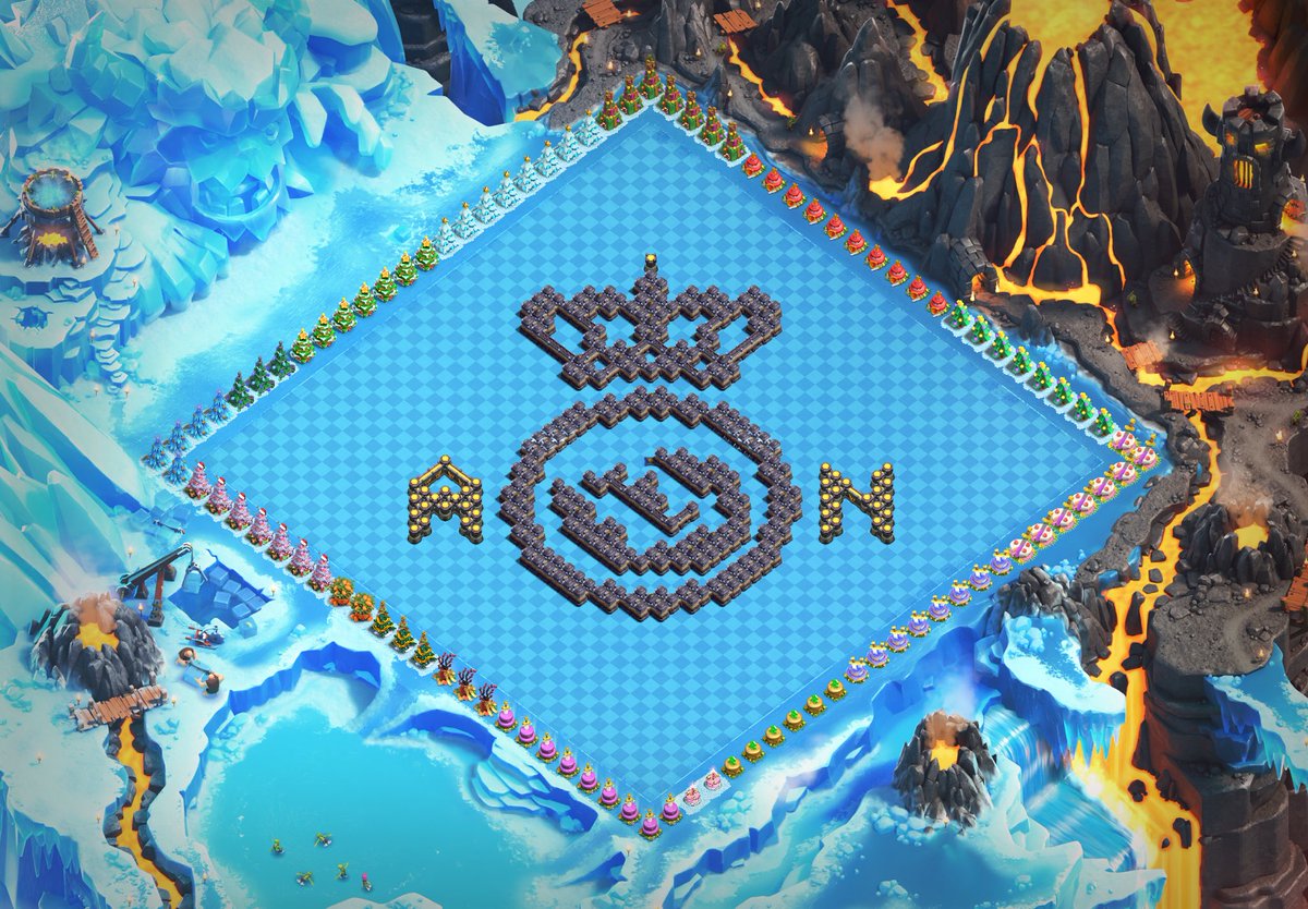 Via Clash 🎨 CoC Artistic Bases tweet media