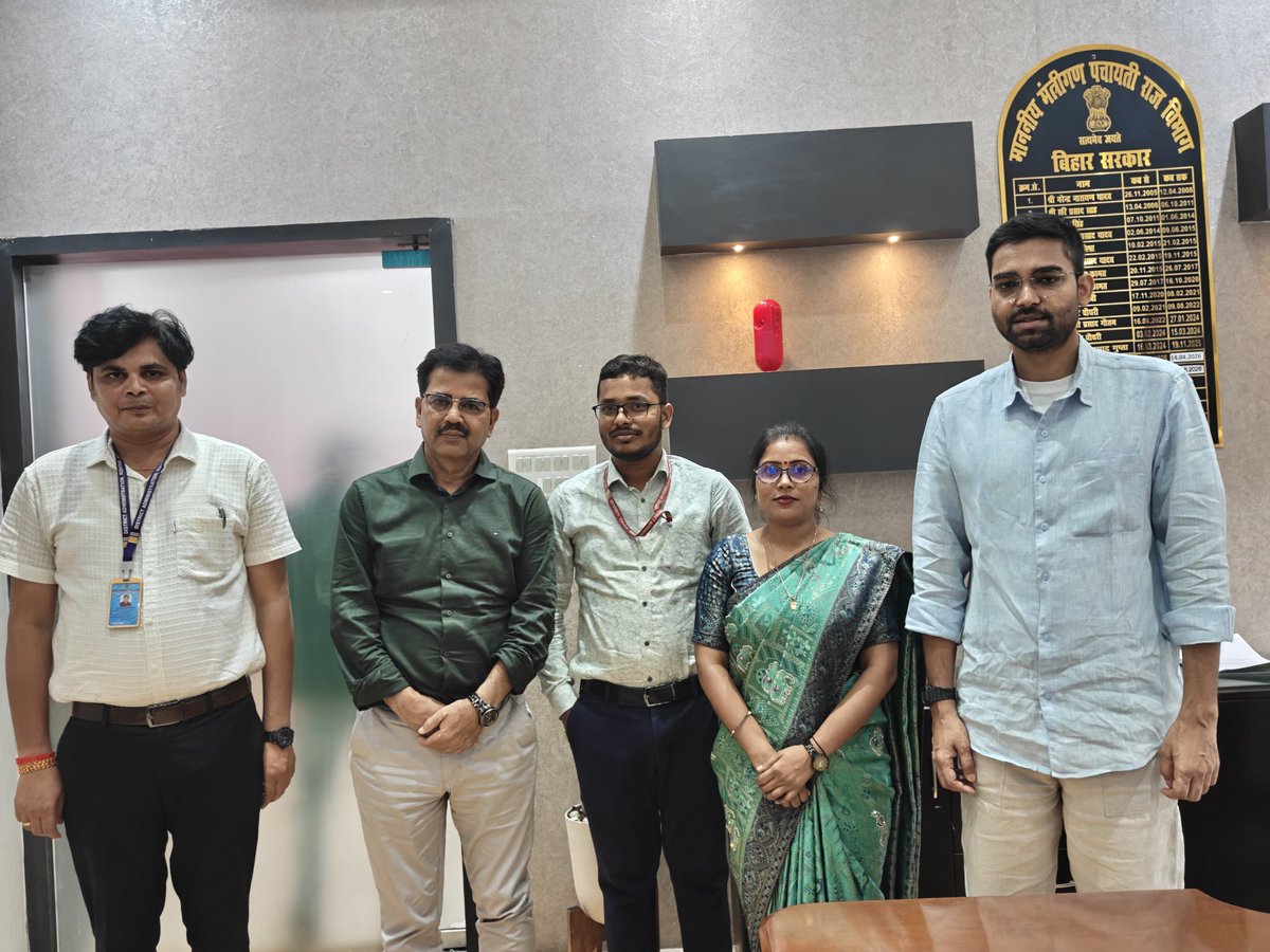 Panchayati Raj Department, GoB tweet media
