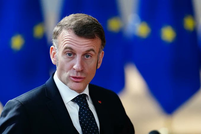 Président français Macron :