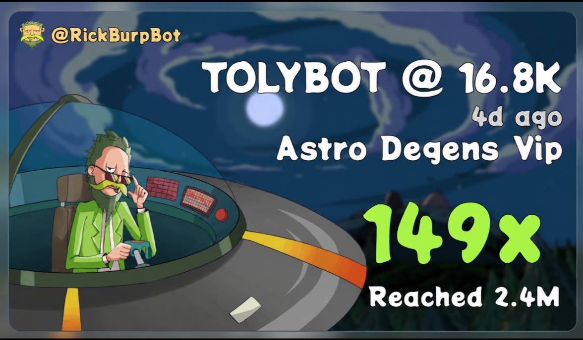 astro_degens's tweet photo. 🚨 $TOLYBOT IS PUMPING HARD RIGHT NOW! 🚀(149x) @tolybot 

THIS MEME MAGIC IS ON FIRE, BUT DON'T SLEEP ON IT! ⏳

IF YOU’RE NOT FOLLOWING ME, YOU’RE FALLING BEHIND? GET IN OR GET LEFT BEHIND!

LFG! JOIN NOW 👉 https://t.co/S2ls91EmWy
CA: FjgXCL8ov5BkvZGoY2QthvhUmx82mVkSmhni6nCJpump
