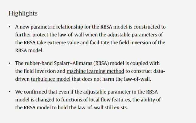 TheorAppMechLet's tweet photo. Field inversion and machine learning based on the Rubber–Band Spalart–Allmaras Model
Read the article in Theoretical and Applied Mechanics Letters:https://t.co/iBZ8XsP2ci https://t.co/5tz0UoB7rT