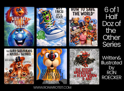 Enfluencer's tweet photo. My 6th and final children's book in my series "6 of 1 Half Doz of the Other" will be out 6/6/26 on Amazon Worldwide and https://t.co/N8gOcFHwFh. https://t.co/gv22ggOyfE