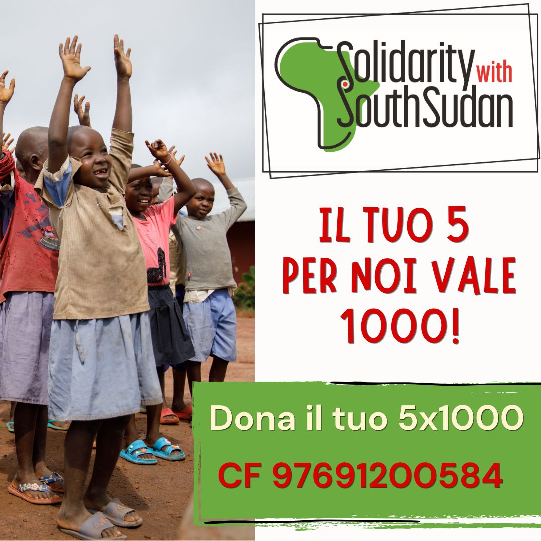 SolidaritySS's tweet photo. 🎁If you are a taxpayer in Italy, support Solidarity with South Sudan: it costs you nothing, but for many, it can change everything.
More details: https://t.co/GoECD4I5AD
IT: https://t.co/sXsrFbSphE
SP: https://t.co/zwsERJ1cDM
FR: https://t.co/BBaTNRs90V https://t.co/Qf50lcDATi
