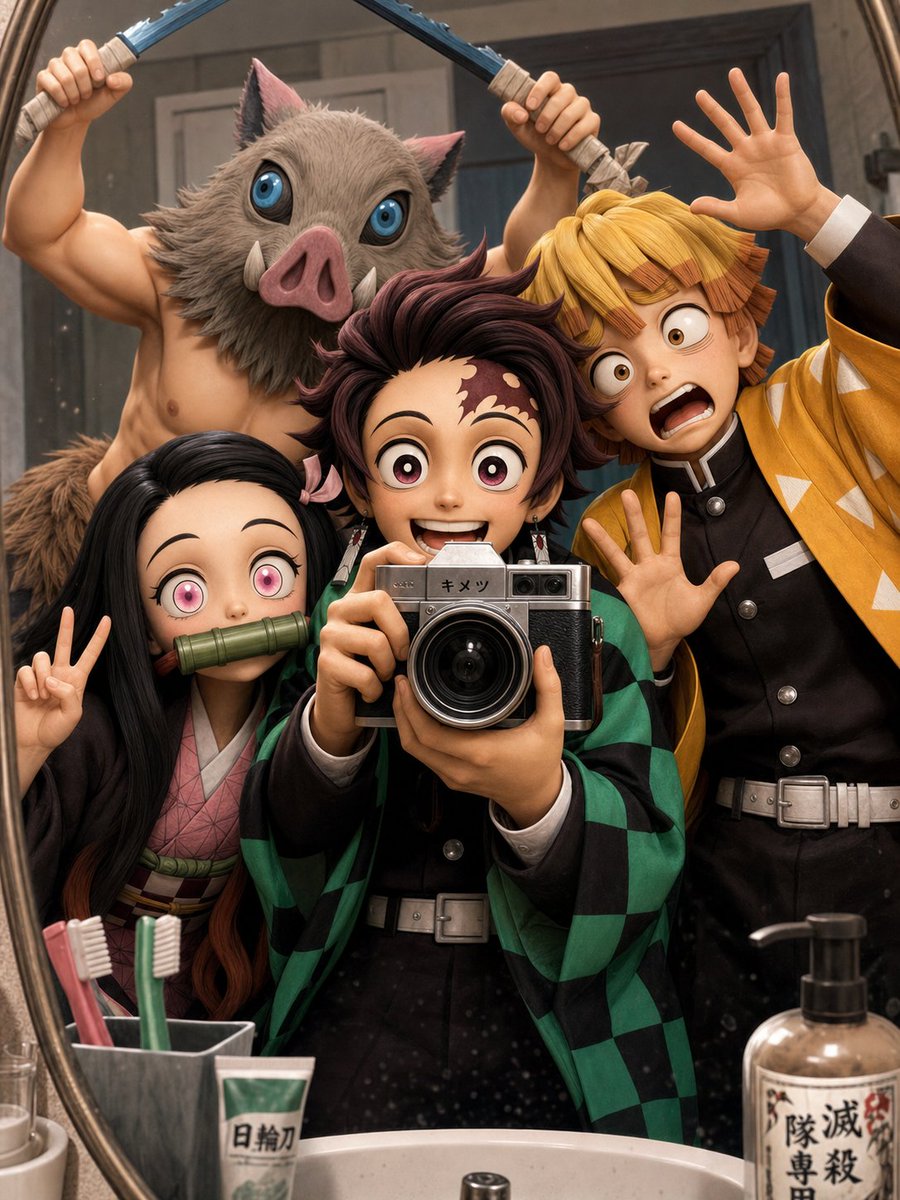 SmartToolsDaily's tweet photo. Pixar-Style Chaotic Bathroom Mirror Selfie Art! ✨

Made with GPT Image 2 on HitPaw. See the prompt below. 👇
#GPTImage2 #HitPaw #AIart️️️️️️️️️️️️️️️️️️️️️️️️️️️️️️️️️️️️️️️️️️️️️️️️️️️ https://t.co/8WvCdkaxZK