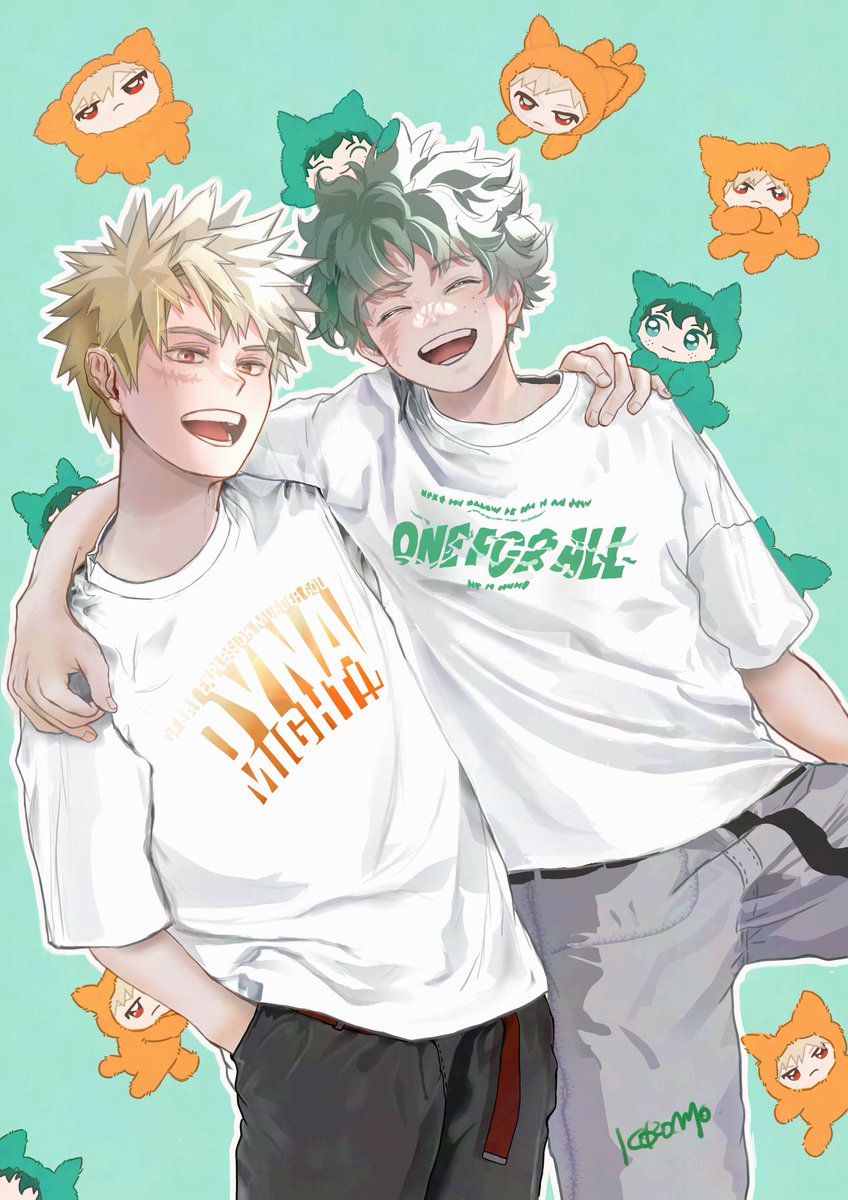 koromo06418109's tweet photo. ちみけも。。
＃爆豪勝己　＃緑谷出久 https://t.co/nY4zdPirT4