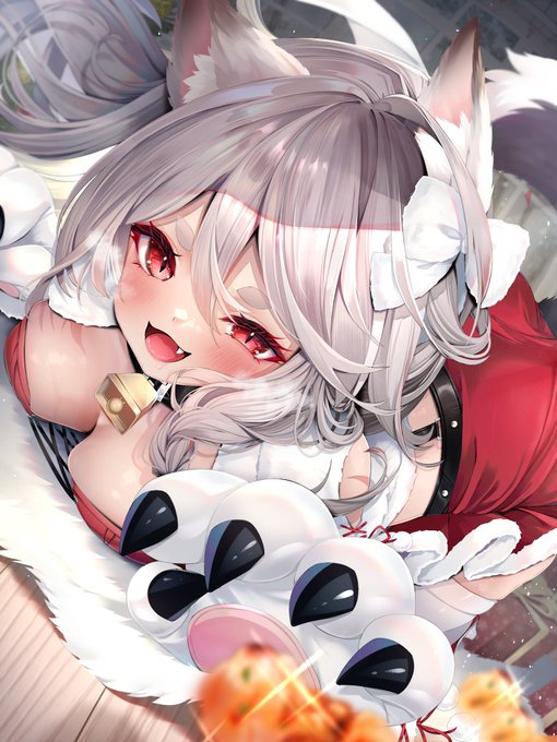 お肉に夢中な夕立ちゃん! #アズレン #アズールレーン