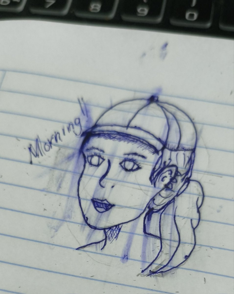 allyanymoon's tweet photo. she looks like she knows my search history. Btw morning! #SketchStudy https://t.co/5qeSJnJgfo