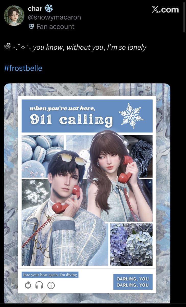 char ❄️ tweet media