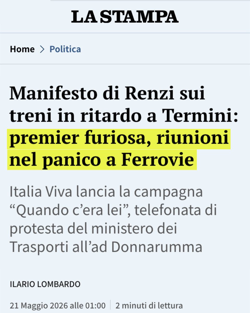 Matteo Renzi tweet media