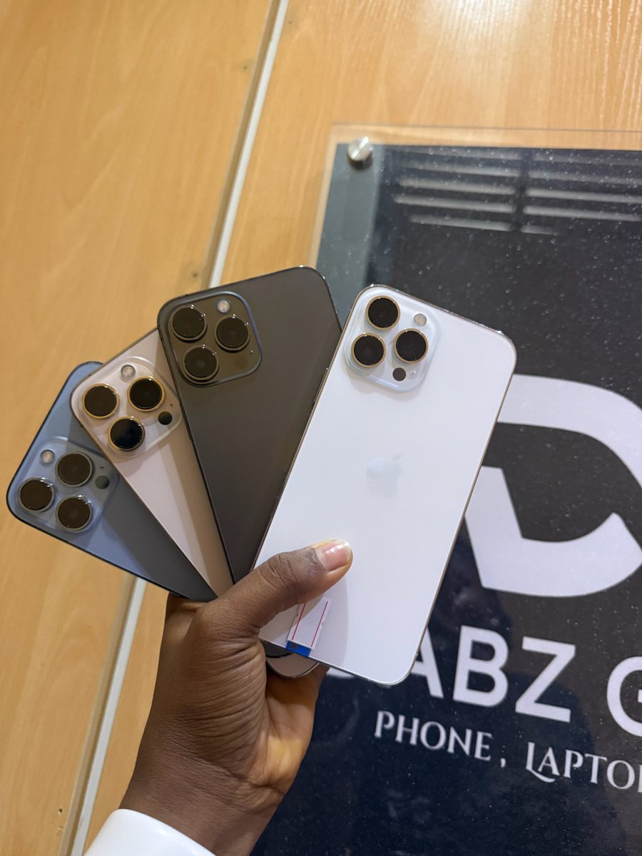 dabz_global's tweet photo. New in‼️ Premium used iPhone 13 Pro Max || clean stock || excellent grade! 

256gb - N590,000
512gb - N630,000

Dabz Global; Suite C3 New Banex(beside banex micro finance bank ||opposite Broadway BW restaurant)Wuse II, Abuja. call 08076709313/09078333831/ 08144343028 or whatsapp 08144343028 

Nationwide Delivery 🚚📦