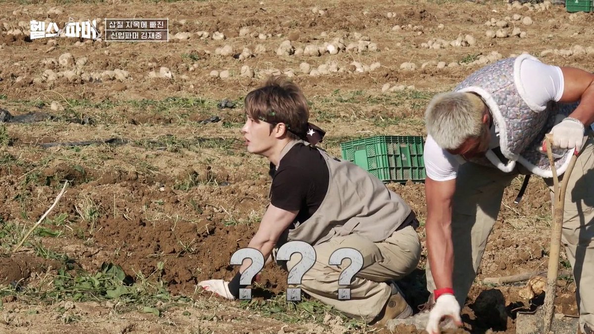 MnetJP_Ch's tweet photo. 「ヘルスファーマー」７話 🚜💪
5月24日(日)22:00～Mnet Japanにて放送！📺

夜逃げしたジュンヒョンに代わってジェジュンが出演！🏃💨
ベクホのレギュラーの座を脅かす(？)ジェジュンの活躍をお楽しみに！

#ジェジュン
#ベクホ
#ヘルスファーマー https://t.co/l6biDBiC8a
