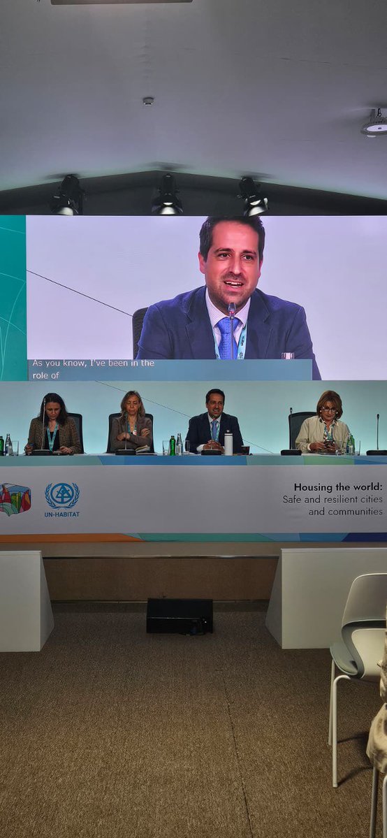 GlobalTaskforce's tweet photo. 📍#WUF13

🌐 UN Special Rapporteur Consultation

@uclg_org SG @UCLG_Saiz, on behalf of our Constituency, addresses requests to the UN Special Rapporteur:

1️⃣Acknowledge the critical role of #LRGs in delivering housing, &amp; their recognition as political actors
2️⃣Hold us accountable https://t.co/oi9ZRuFSM8
