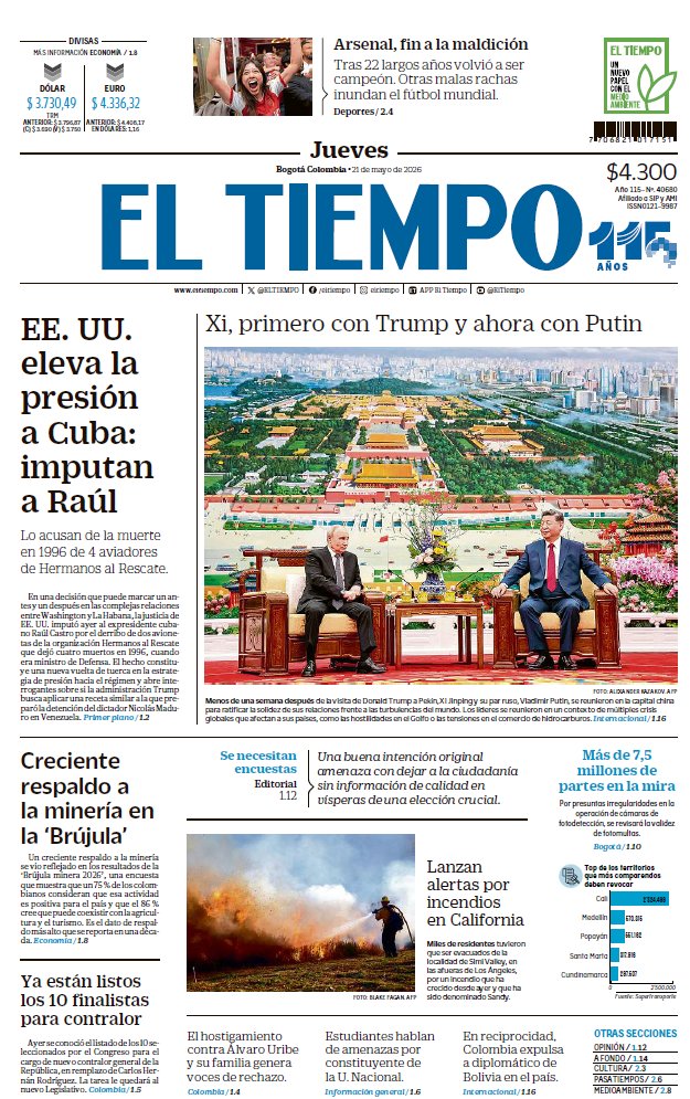 EL TIEMPO tweet media
