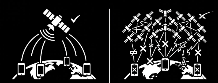 redrum_2001's tweet photo. $ASTS - Some thoughts on SpaceX's prospectus in regard to Starlink Mobile.

To succeed, Starlink Mobile basically needs what AST SpaceMobile already has.

👉 Launch
SpaceX needs fully operational Starship to launch the V2/V3 satellites needed for strong mobile signals.

AST needs what's already on the market. AST's Bluebird satellite is already compatible with all major launch providers, including SpaceX Falcon 9.

👉 Carrier Deals
SpaceX needs to make MNO partnerships (like T-Mobile and Airtel) permanent. They currently have 30 partnerships and need to grow that substantially.

AST currently has about 60 partnerships, and and growing. If T-Mobile joins AST that would be a big win for AST and a big loss for SpaceX. AST is ahead with more partners and deeper integration.

👉 Own spectrum
SpaceX is finalizing the $17 billion EchoStar acquisition to secure independent, high-capacity 5G bands.

AST is finalizing the Ligado agreement to L-band spectrum in the US and Canada.

👉 Lowband spectrum
SpaceX can't do low-band spectrum at the moment and can therefore not reuse MNO's spectrum.

AST SpaceMobile's current satellites are built to use low-band spectrum and can therefore reuse MNO's spectrum.

👉 FCC and ITU Approvals
SpaceX needs to win global regulatory clearances for higher transmission power limits and interference mitigation.

AST is already compliant with current transmission power limits and interference rules.

👉 Constellation Density
SpaceX needs to launch thousands more cellular-equipped satellites to ensure constant, zero-gap global coverage.

AST needs only 100 satellites for global coverage.

👉 Phone Hardware
SpaceX needs the handset manufacturers to implement hardware and software modifications for compliance and optimal performance.

AST's satellites works with today's unmodified phones. Future hardware and software modifications will improve AST's service but are not criticaly needed.

Verdict: I'm long AST.