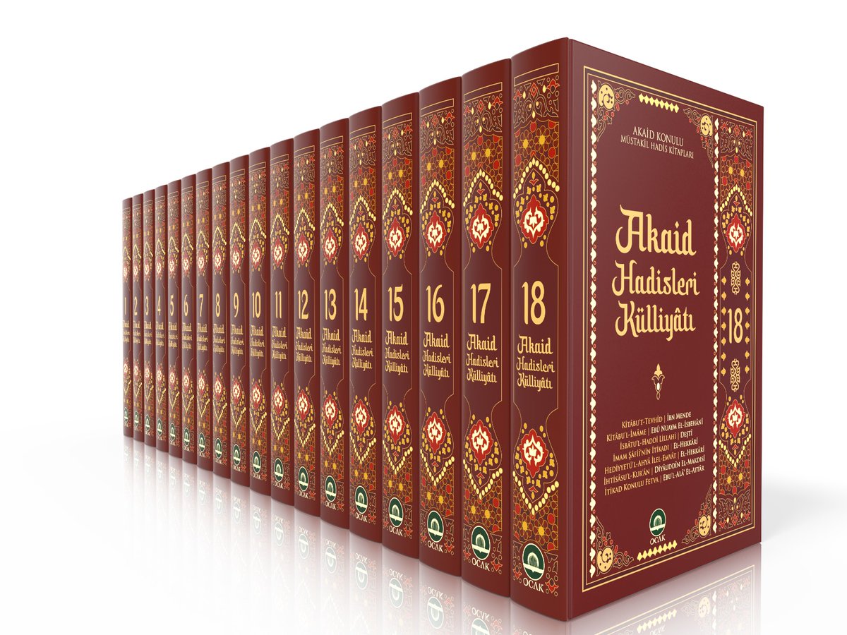 minberyayinlari's tweet photo. Akaid Hadisleri Külliyatı tamamlandı.
18 cilt
9900 TL kargo ücretsiz 
Online sipariş: https://t.co/AAXkCvLAlE

Whatsap sipariş hattı: 0539 762 66 95
Not: külliyatın muhtevası için linkte bilgi bulabilirsiniz. https://t.co/SdOpK0Etcv