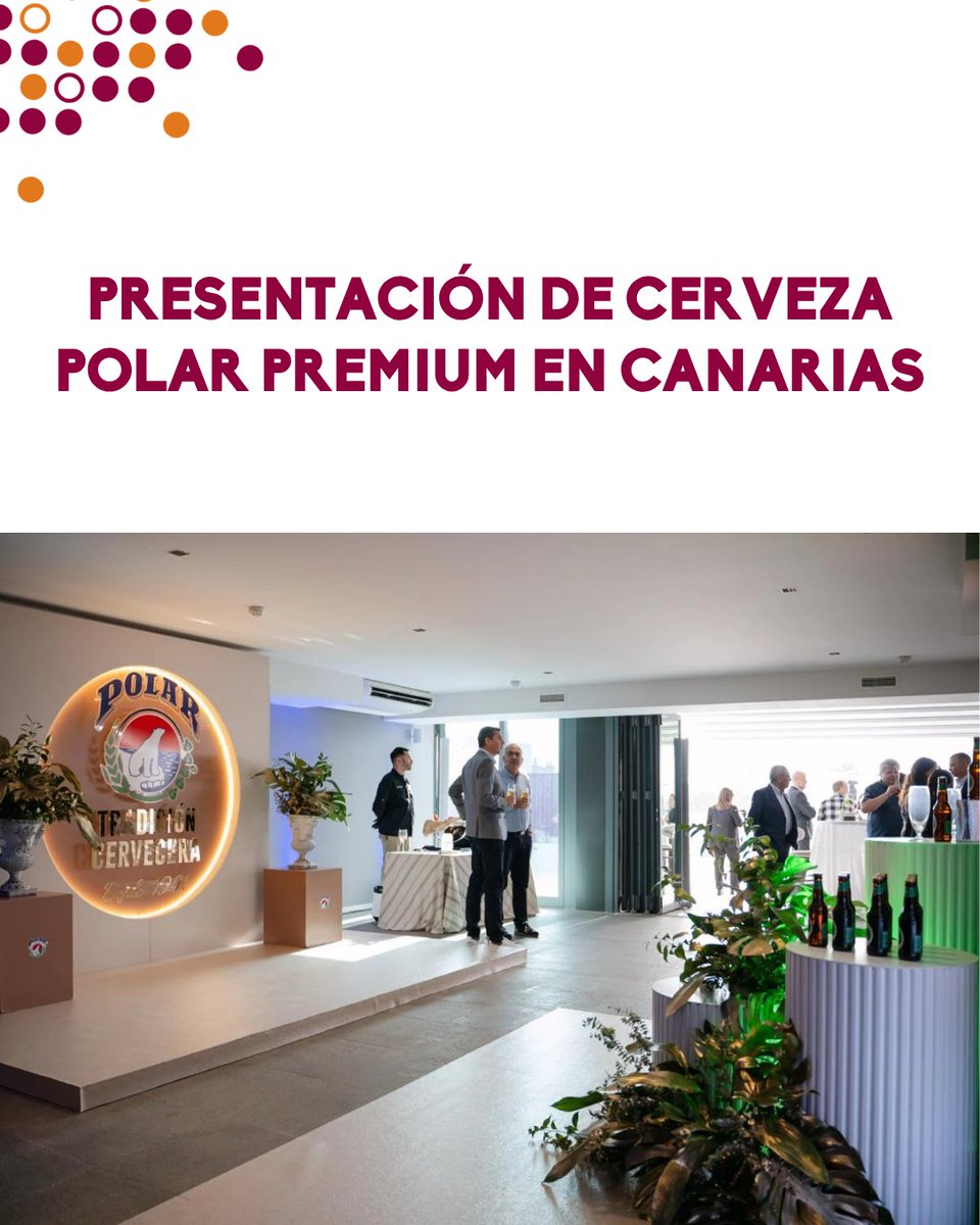 ComtigoComunica's tweet photo. 🍻Cervezas Polar presentó Polar Premium en Canarias, y nos encargamos de toda la gestión del gabinete de prensa

🎥¿El resultado? Una amplia cobertura en directo durante la presentación y publicaciones en algunos de los principales medios digitales y prensa escrita de Canarias https://t.co/kCSNElh842