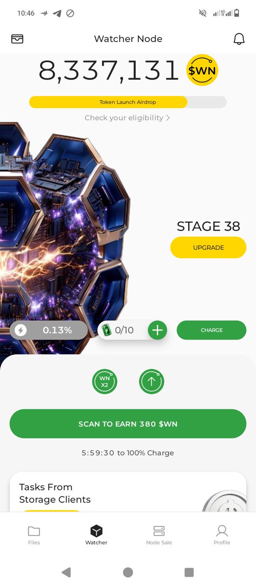 MusibauWasiu6's tweet photo. Hello, wanted to invite you to this crypto app I’ve been using. If you join with my code, you’ll get 1,000 $WN and I get a bonus too.

DeNet Storage &amp; Watcher Node is free, official app from the team behind a decentralized storage network with over 6M users. Your phone helps make https://t.co/IgrunkbOAU