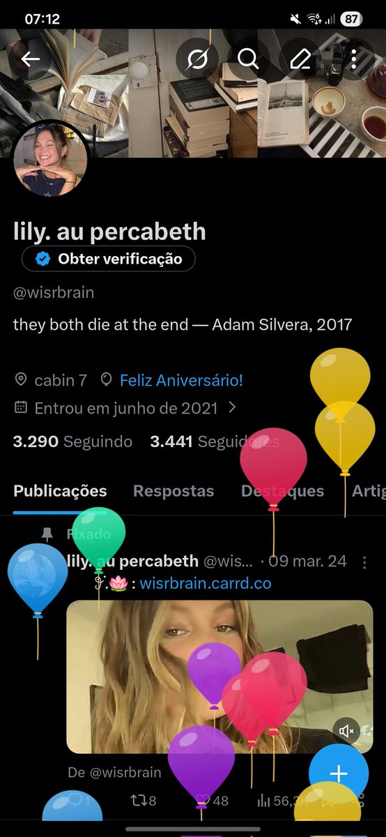 lily. au percabeth tweet media