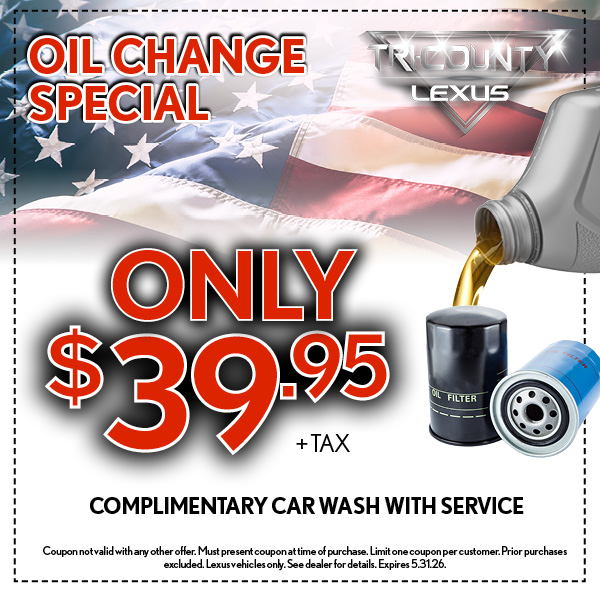 TriCounty_Lexus's tweet photo. Check out these Service Specials & Coupons this May at Tri County Lexus β¨ Keep your Lexus performing at its best while saving on essential maintenance all month long!
π https://t.co/lKmAFqZIyT
#TriCountyLexus #LexusService #ServiceSpecials #CarCare #LexusMaintenance https://t.co/9fgooOucgW