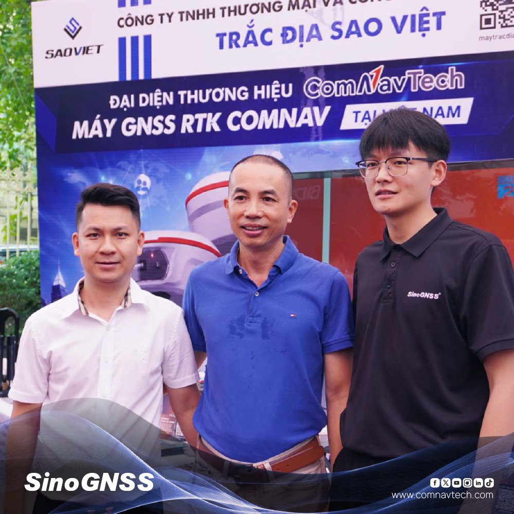 ComNav_Tech's tweet photo. Jupiter, Mercury, and LS600 were recently showcased in Hanoi through live demos focused on modern surveying and geospatial workflows.

#SinoGNSS #Geospatial #Surveying #3DScanning #GNSS https://t.co/EUp2Sylykk
