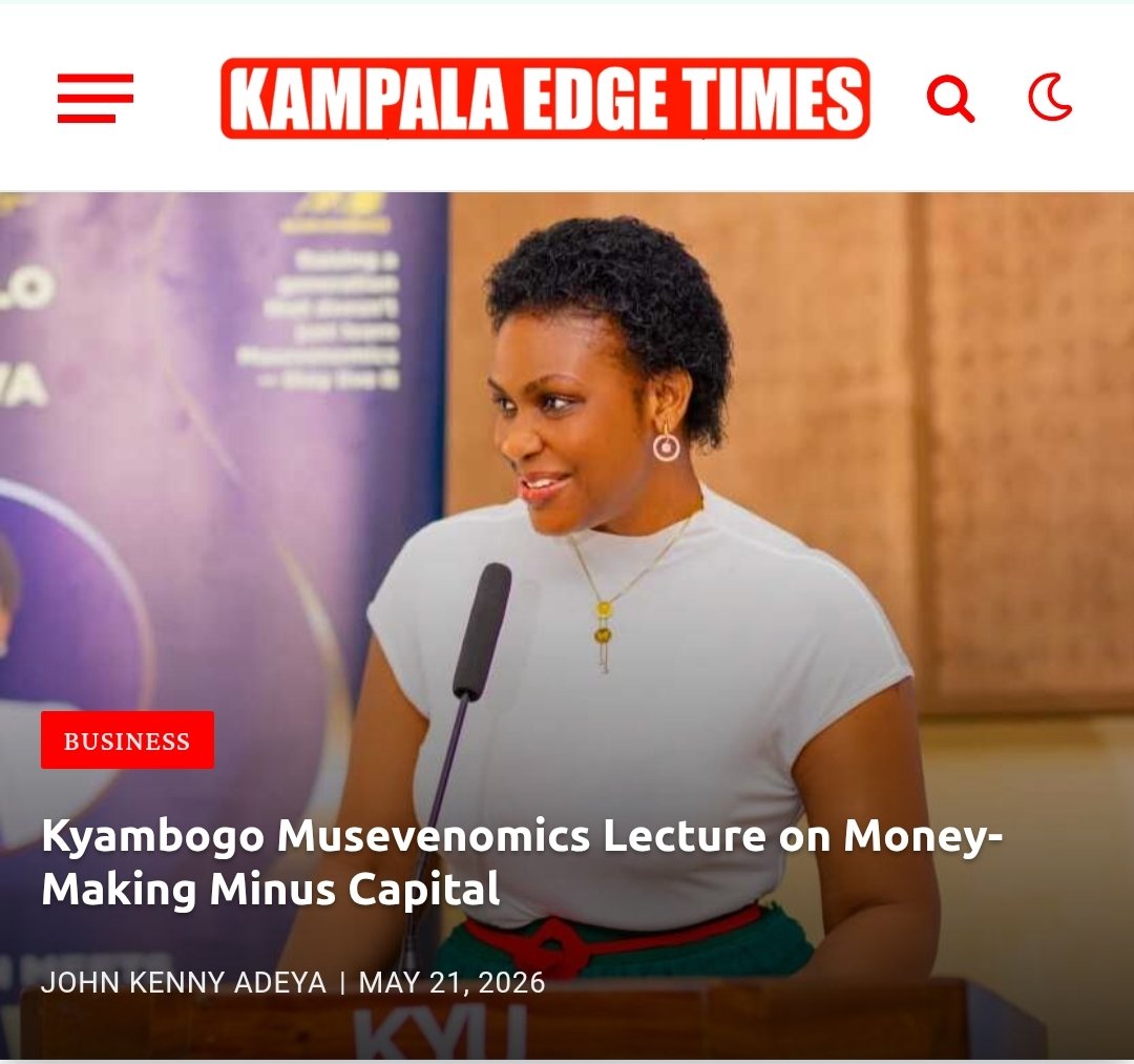 Kampala Edge Times™ tweet media