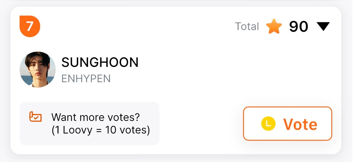 SUNGHOON VOTING TEAM tweet media
