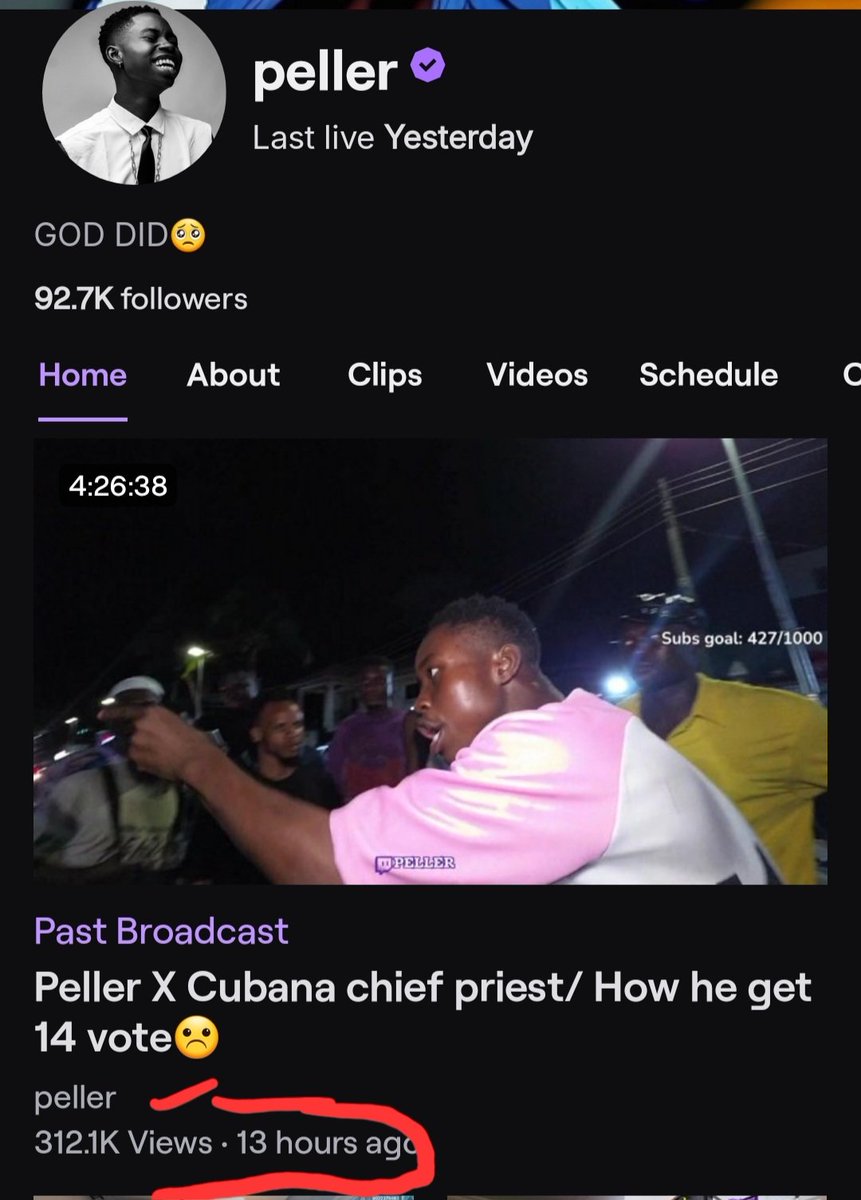 CovenantAnthon2's tweet photo. 312K views in 13 hours on a livestream in Africa…

People still don’t understand how much Peller has pushed streaming in Africa .

This is bigger than content at this point.
#Peller https://t.co/D0lK5HWIR7
