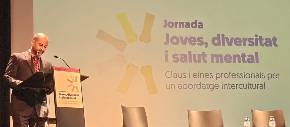 EscolaEfa's tweet photo. Assistim a la jornada Joves, diversitat i salut mental de QSL, Serveis Culturals.

Una jornada dotar-nos d’eines per acompanyar millor el malestar emocional juvenil des d’una perspectiva intercultural. https://t.co/di3Zcuyob0