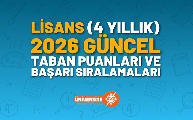 universiteGO's tweet photo. EN GÜNCEL LİSANS TABAN PUANLARI ✅
👉🏻https://t.co/yMNlpNsIxi #yks #yks2026 https://t.co/3TQ4KH3Xcs
