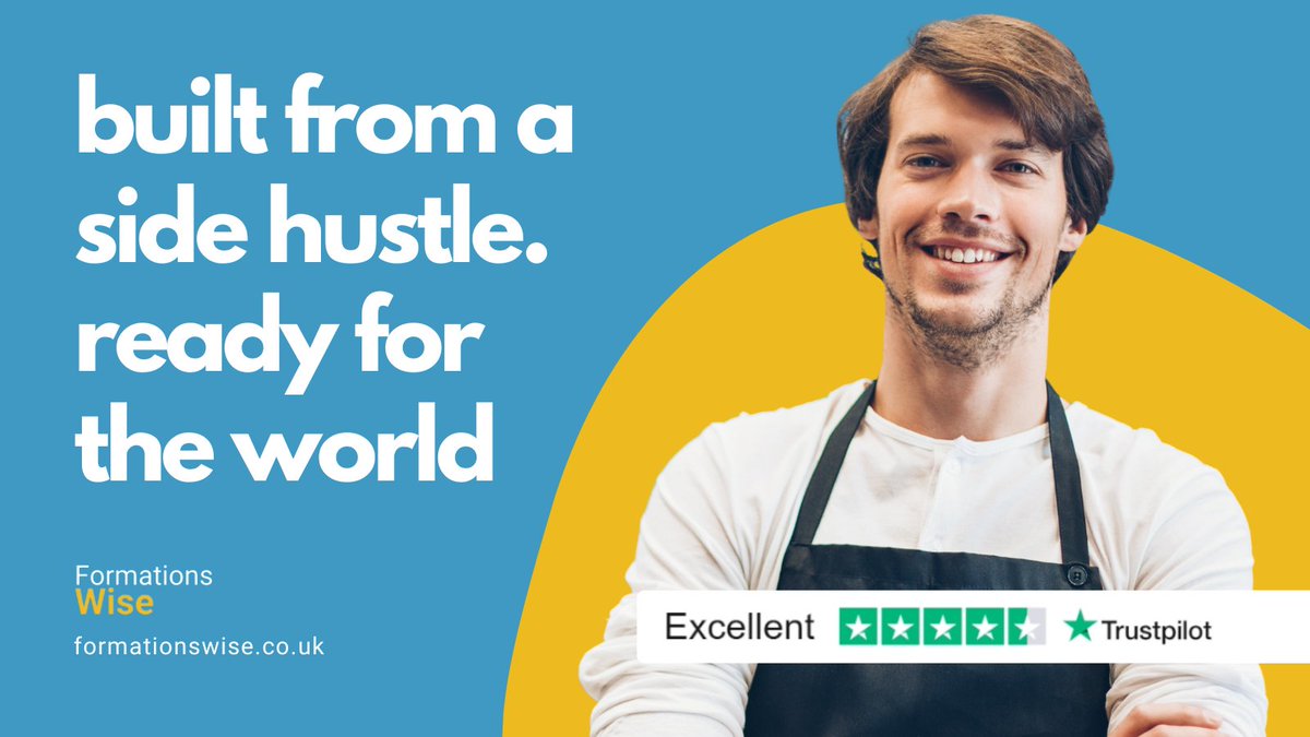 FormationsWise's tweet photo. 46% of UK adults now have a side hustle 📊

At some point a hustle becomes a business and a business deserves a limited company.

Protect yourself. Pay yourself smarter. Look more legit. 💡

Form yours today 👉 https://t.co/eamNmOLXXB 

#limitedcompany #sidehustle #ukbusiness https://t.co/vjU4k7525u
